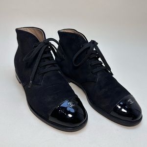 Chanel black boots size 36 (6)